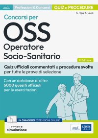 Concorsi per OSS. Operatore socio-sanitario. Test
