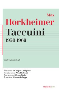Taccuini 1950-1969. Nuova ediz