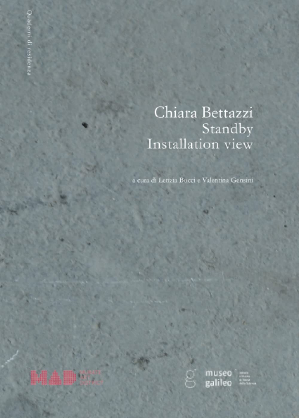 Chiara Bettazzi. Standby. Installation view