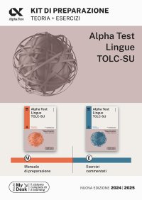 Alpha Test. Lingue TOLC-SU. Kit di preparazione