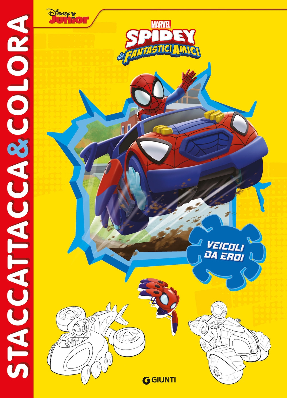 9788893291606 Disney Walt 2023 - Veicoli da eroi. Spidey e i suoi  fantastici amici 