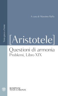 Questioni di armonia. Problemi, Libro XIX