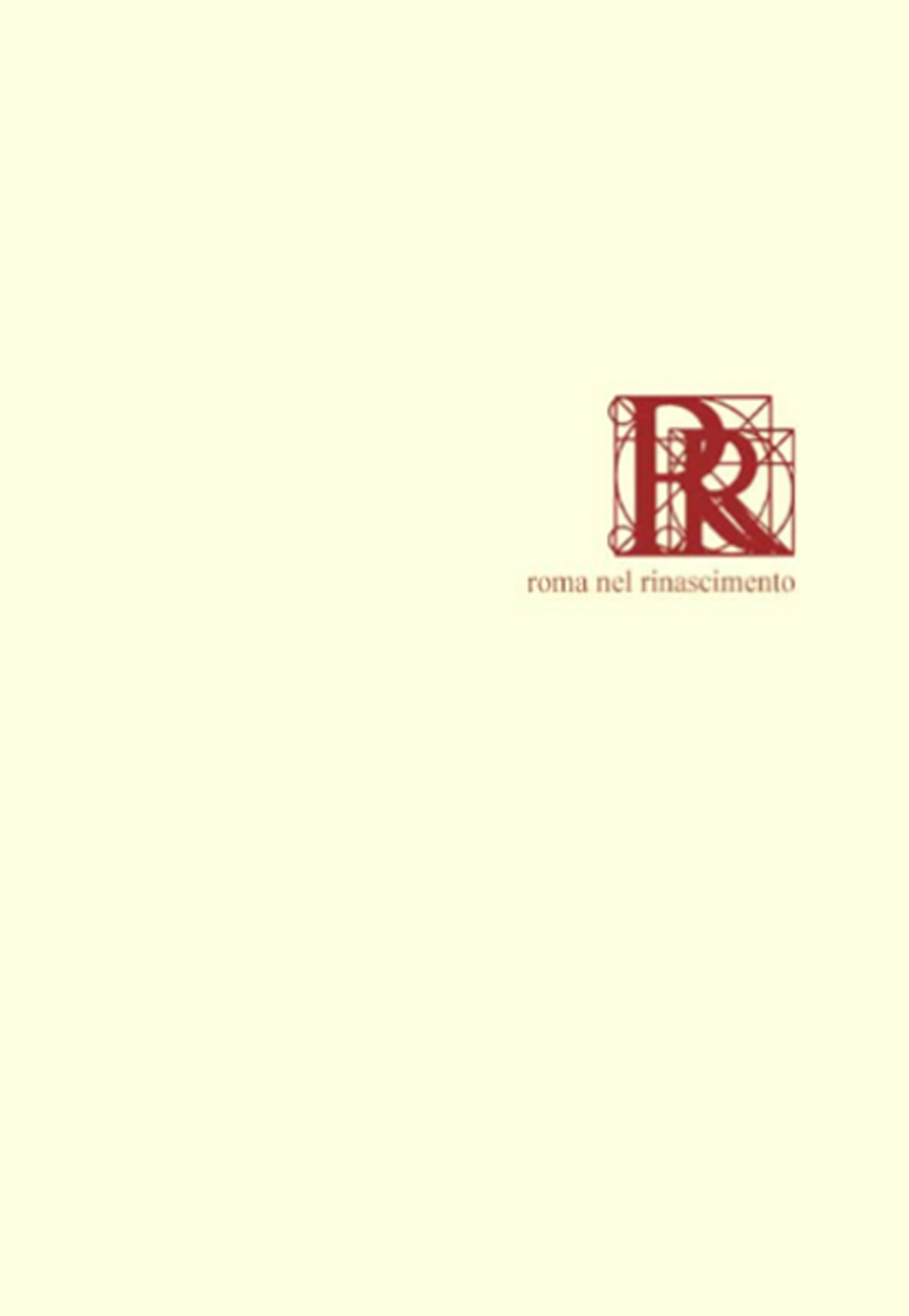 RR Rivista Roma nel Rinascimento. 2022