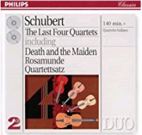 Schubert - The Last Four Quartets - Quartetto Italiano (2 Cd)