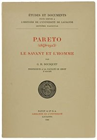 Pareto (1848-1923) le savant et l'homme.