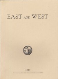 East and West. Vol. 51 Nos. 1-2. (June). 3-4 (December 2001)