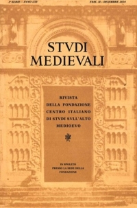 Studi Medievali (2024). III serie. Volume LXV, fascicolo 2. Dicembre 2024