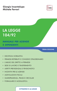 La Legge 104/92 Manuale per Aziende e Dipendenti