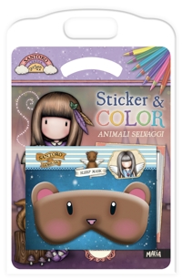 Animali selvaggi. Gorjuss. Con sleep mask orso