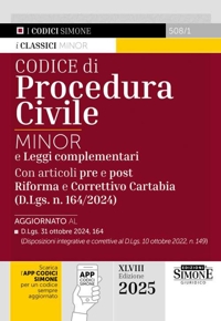 508/1 CODICE PROCEDURA CIVILE MINOR.