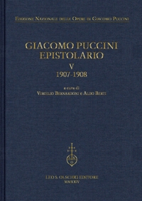 Giacomo Puccini. Epistolario. Vol. 5: 1907-1908