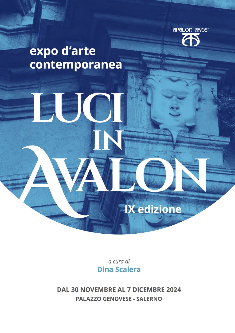 Luci in Avalon. Expo d'arte contemporanea. 9ª Catalogo della mostra (Salerno, 30 novembre-7 dicembre 2024 )