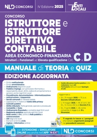 Manuale istruttore e istruttore direttivo contabile area economico finanziaria cat. C-D con teoria e quiz e raccolta precedenti tracce. Con software di simulazione