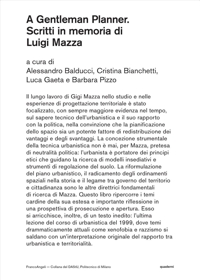 A gentleman planner. Scritti in memoria di Luigi Mazza