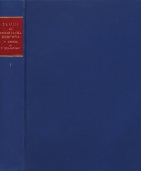 Studi di Bibliografia e di Storia in onore di Tammaro De Marinis